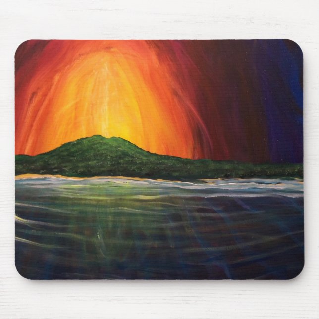 Volcano Mouse Mat (Front)