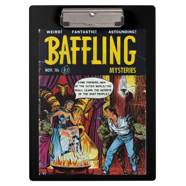 Volcano of Vengeance - Comic Clipboard (Front)