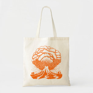 Volcano - Orange Tote Bag