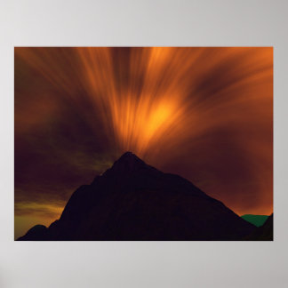 Volcano Poster