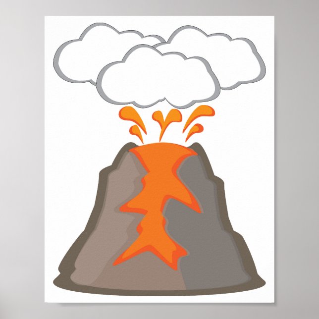 Volcano Poster (Front)