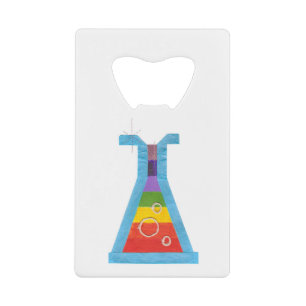 Volcano Vial Credit Card Bottle Opener