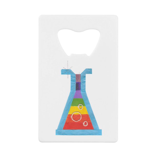 Volcano Vial Credit Card Bottle Opener (Front)