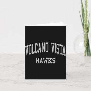 Volcano Vista High School Hs Albuquerque Nm Retro Card