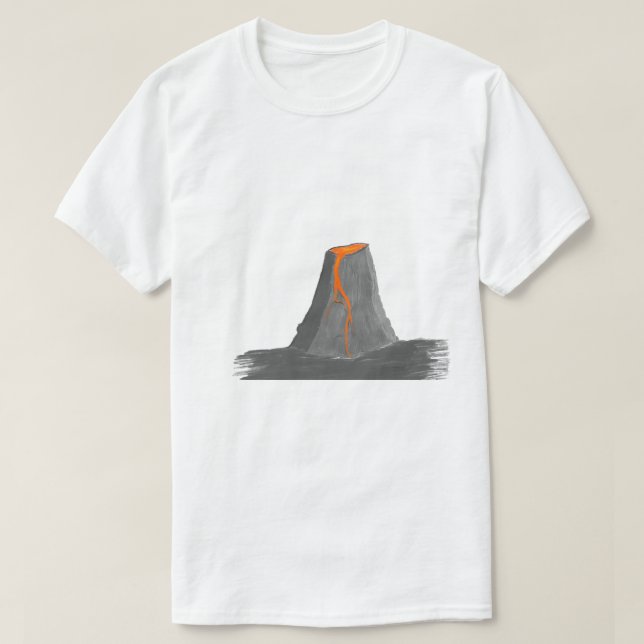 VolcanoDrawing T-Shirt (Design Front)