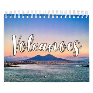 Volcanoes Collection Wall Calendar