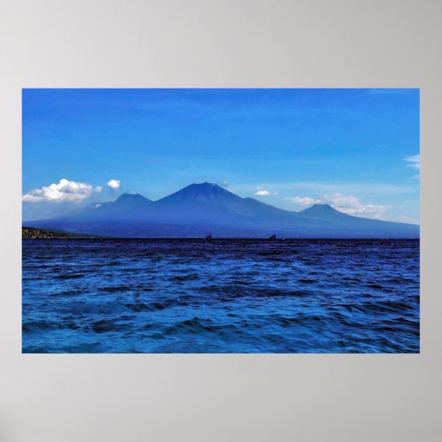 Volcanoes of East Java Poster (Front)