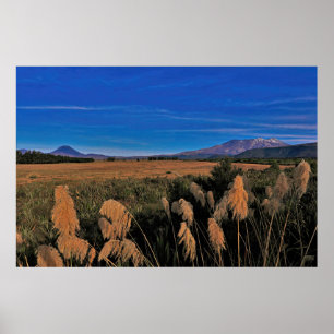 Volcanoes of Tongariro Poster