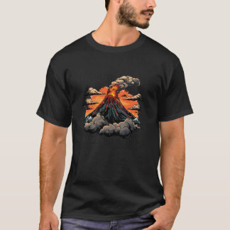 Volcanologist Pyroclastic Flows Geology Volcanolog T-Shirt