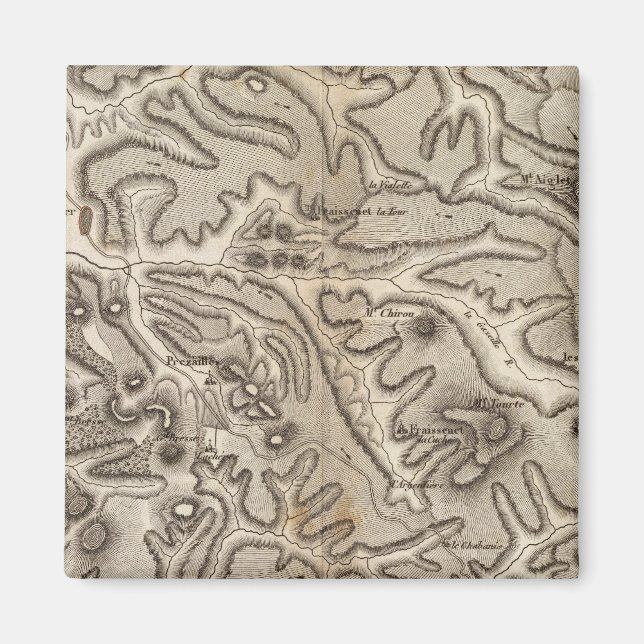 Volcans Haute Loire Magnet (Front)