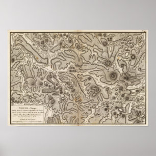 Volcans Haute Loire Poster