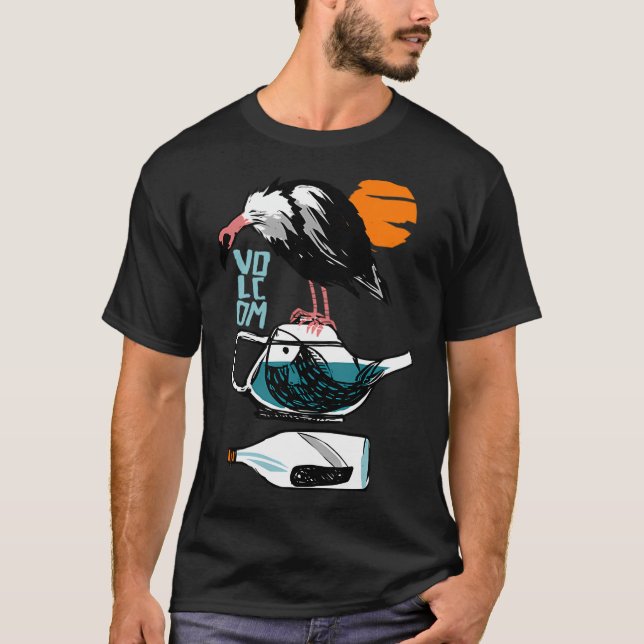 volcom vintage vulture desert T-Shirt (Front)