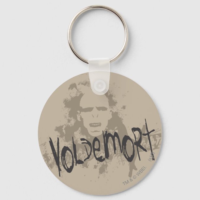 Voldemort Dark Arts Graphic Key Ring (Front)