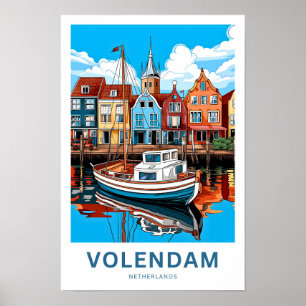 Volendam Netherlands Travel Print