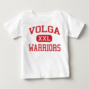 Volga - Warriors - Middle School - Elkader Iowa Baby T-Shirt