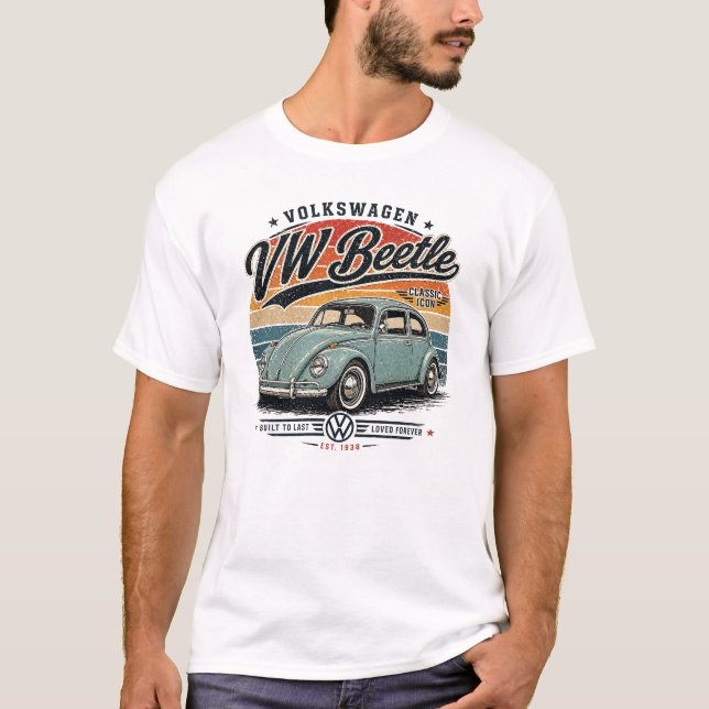 Volks Wagon Beetle Classic T-Shirt (Front)