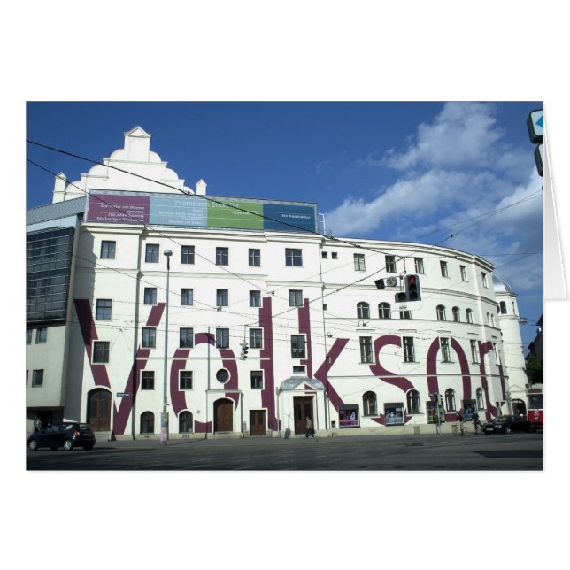 Volksoper, Vienna Austria (Front Horizontal)