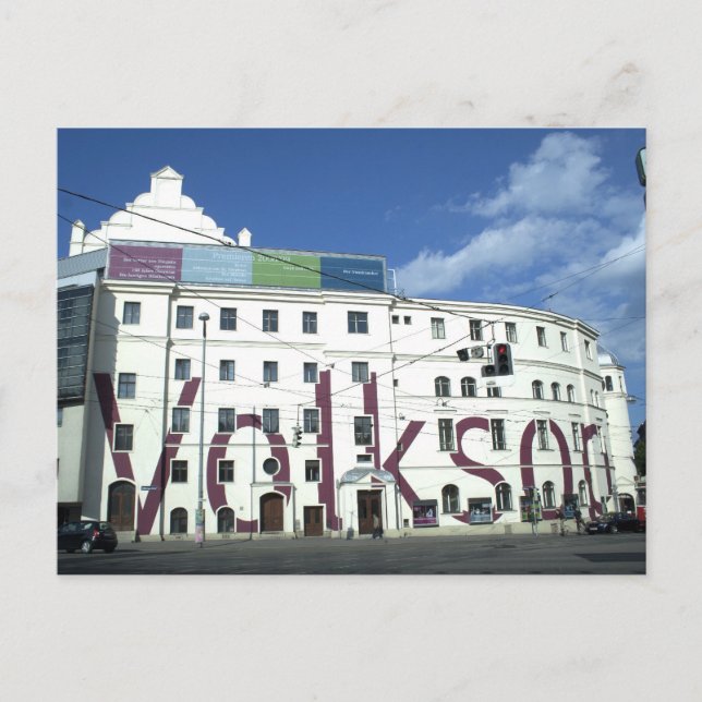 Volksoper, Vienna Austria Postcard (Front)
