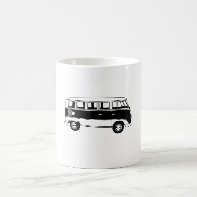 VOLKSWAGEN CAMPER VAN 1 COFFEE MUG (Center)