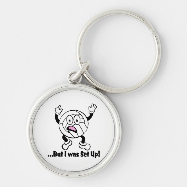 Volley Dude Key Ring (Front)