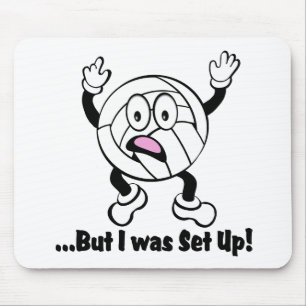 Volley Dude Mouse Mat