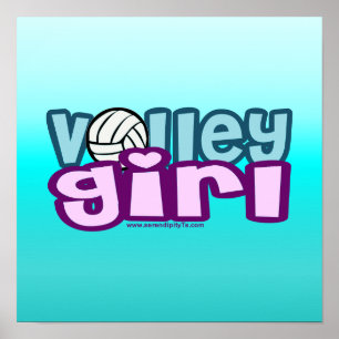 Volley Girl Poster