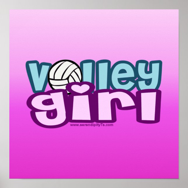 Volley Girl Poster (Front)