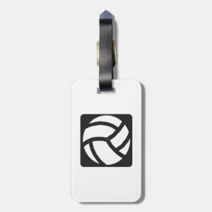 Volleyball 6 luggage tag