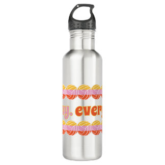 volleyball 710 ml water bottle