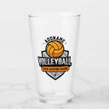 Volleyball ADD TEXT School Varsity Team Player