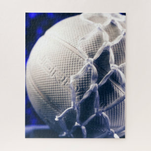Volleyball and Net Team Coach Jigsaw Puzzle