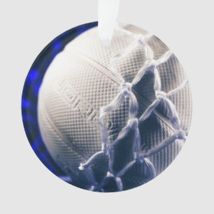 Volleyball and Net Team Coach Ornament