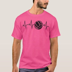 Volleyball Ball Heartbeat Volleyball Player Volley T-Shirt