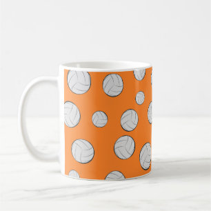 Volleyball Balls Seamless Pattern  Coffee Mug