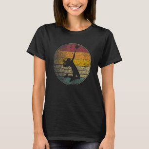 Volleyball Beach College High School Vintage Retro T-Shirt