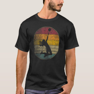 Volleyball Beach College High School Vintage Retro T-Shirt
