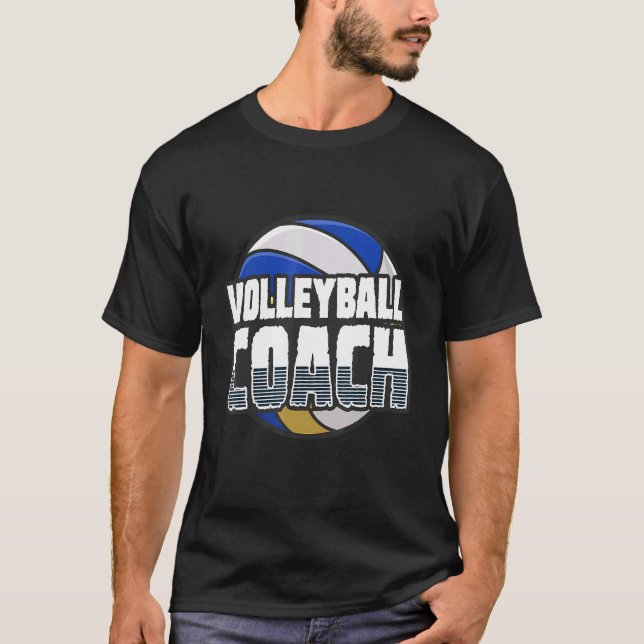 Volleyball Beach Volleyball Indoor Volleyball Midd T-Shirt (Front)