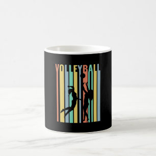Volleyball Beachvolleyball Retro Coffee Mug