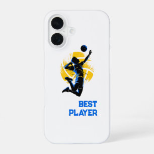 Volleyball Best Player Professional iPhone 16 Case