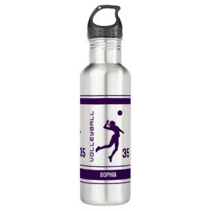 Volleyball Birthday Gift, Volleyball Girl Player  710 Ml Water Bottle