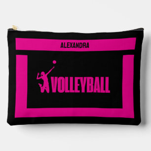 Volleyball Birthday Gift, Volleyball Player Girl,  Accessory Pouch
