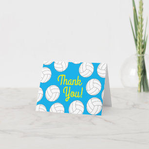 Volleyball Birthday Party Card