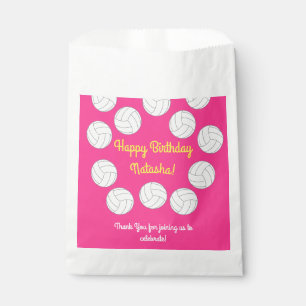 Volleyball Birthday Party Favour Bags