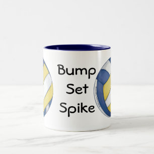 Volleyball Bump, Set, Spike mugs
