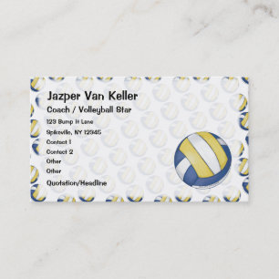 Volleyball Business Card