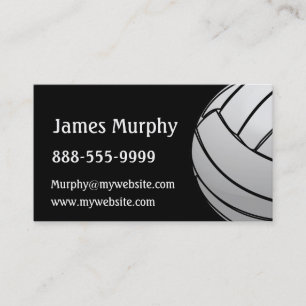 Volleyball Business Card