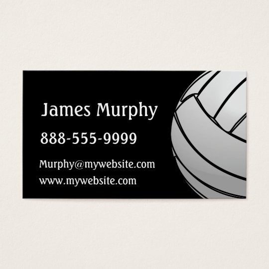 Volleyball Business Card