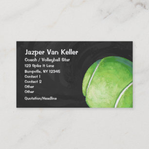 Volleyball Business Card