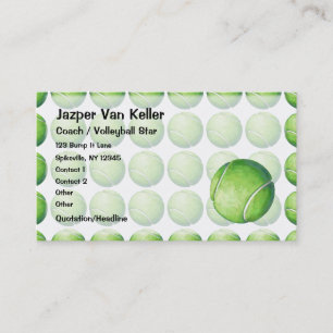 Volleyball Business Card
