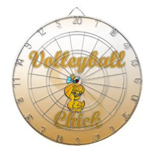 Volleyball Chick Dartboard
